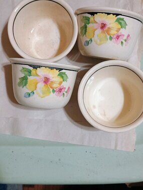 4Vintage ramikins or custard cups